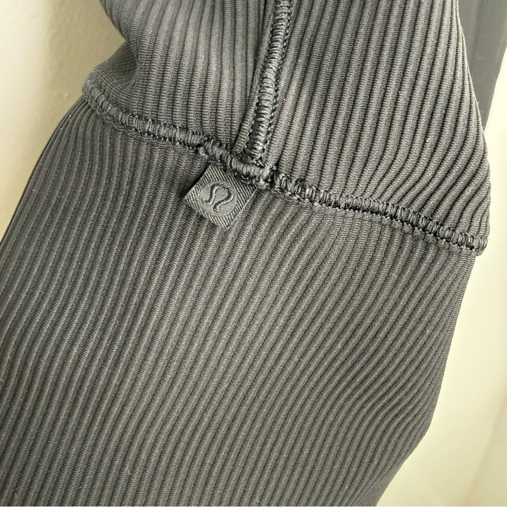 LULULEMON Black Power Pivot Ribbed Tank Top - Picture 5 of 5